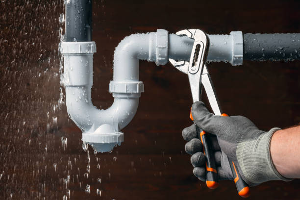 Professional Plumbing technician working in Polkville, NC